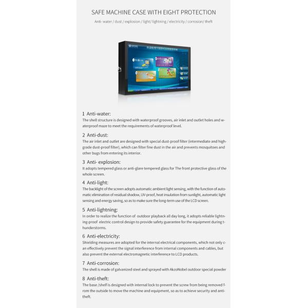 Network Portable Led Waterproof Outdoor Digital Signage