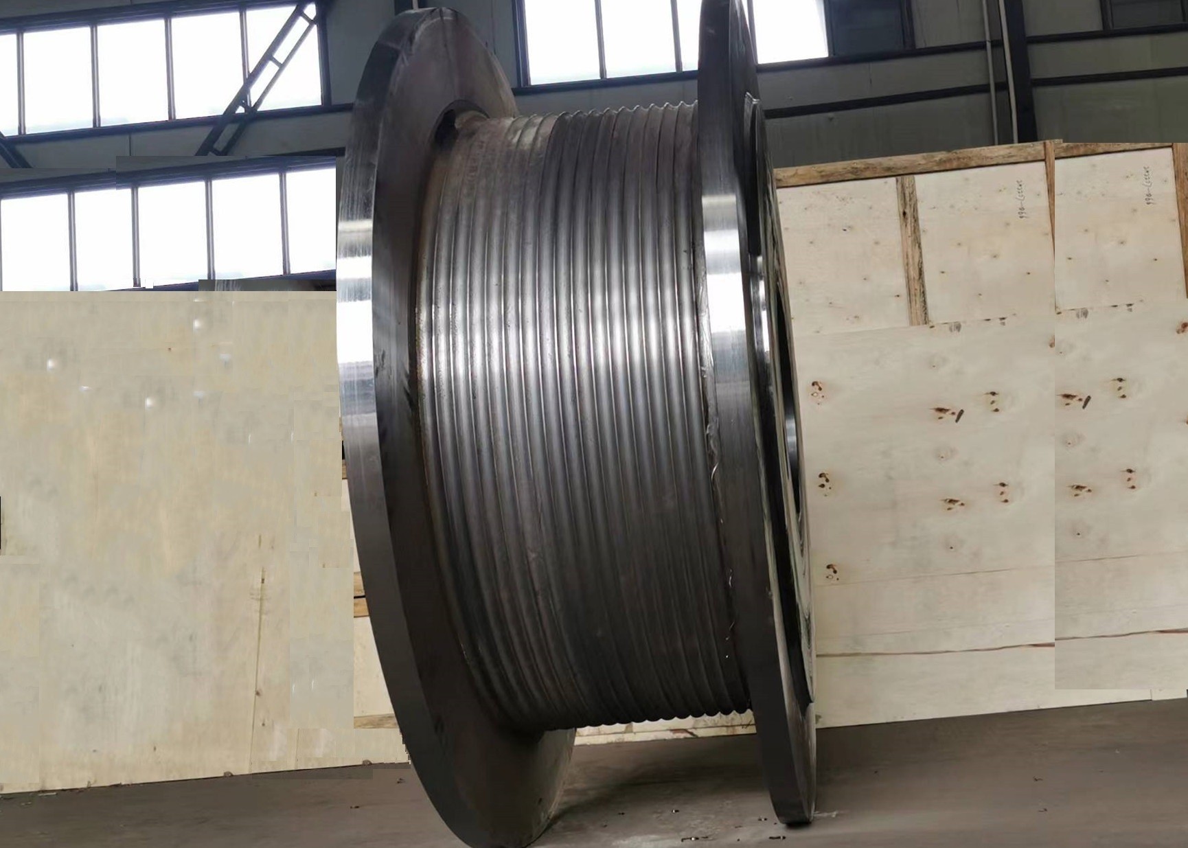 1500m Customized Lebus Winch Drum For Construction Winch