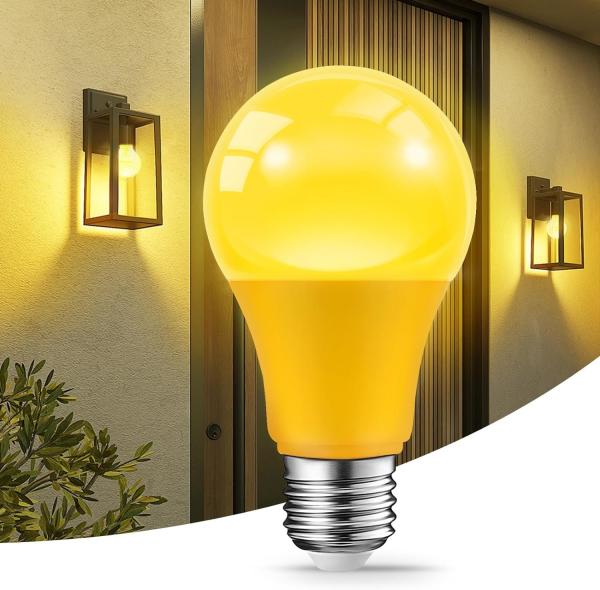 Quality Dimmable Amber LED Bulbs For Enclosed Fixtures With Long Life Span - E26 Base for sale