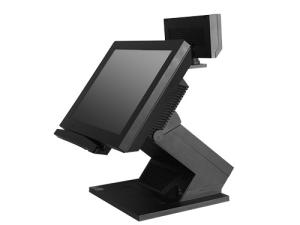 12.1 Inch Touch POS Terminal With Magnetic Card Reader Barcode Scanner Cash Draw