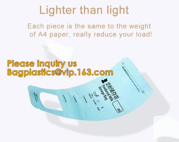biodegradable eco-friendly FDA clear juice sealed drink pouches translucent reclosable hand held zipper plastic drinking
