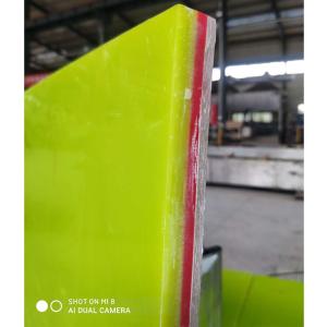 China 63A 70A 85A Polyurethane Sheet Lining With Indication Layer wholesale