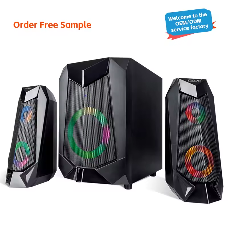 Outdoor DJ Party Karaoke Speaker With Wireless Microphone And Bluetooth Communication