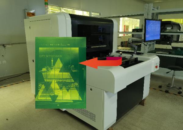 Quality 2540dpi Textile Computer To Screen Machine UV Laser for sale