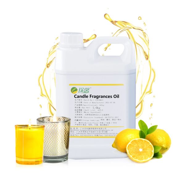 Original Candle Essential Oil Custom Fragrance Light Yellow