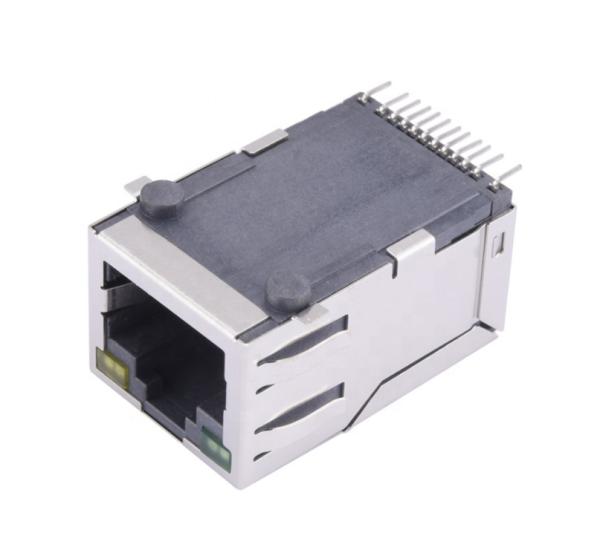 Quality Single Port 100M SMT RJ45 Ethernet Connector Jack 12pin for sale