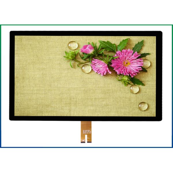 Multi Capacitive Touch Panel Screen 23.8 Inch USB Interface Bonded With Cover Glass
