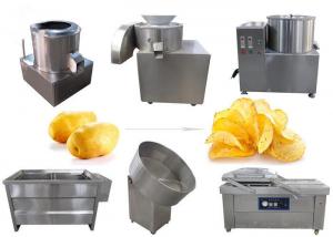 China Semi Automatic Small Scale Potato Chips Making Machine wholesale