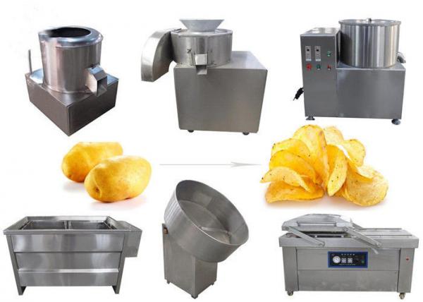 Quality Semi Automatic Small Scale Potato Chips Making Machine for sale