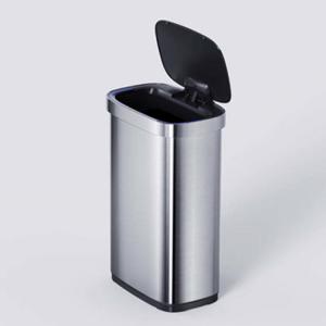 Rectangle Household Smart Sensor Bin Induction Type  Automatic Trash Can