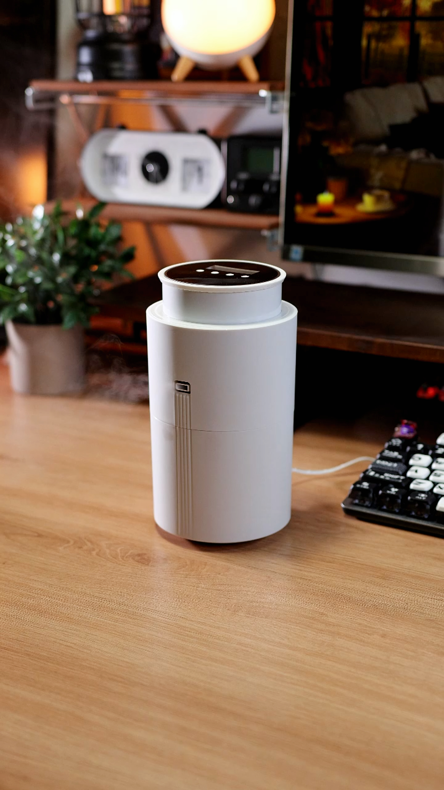 PP Electric Wall-Mounted Aroma Diffuser Machine with Dual-Fluid High-Efficiency Atomization for 500m³ Coverage and