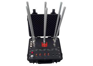 China 433 MHz Manpack Trolley Bomb Mobile Phone Signal Blocker For Schools wholesale