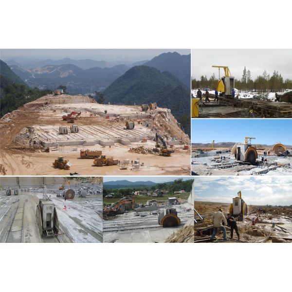Stone Saw Machine For Quarrying
