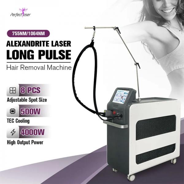 Quality Deka Alexandrite Laser Hair Removal Machine 755nm For Skin Whitening for sale