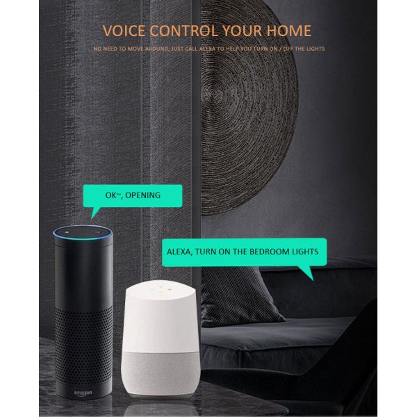 Wifi Smart Switch Us Wall Touch Panel Tuya Smart Life App Control For Wholesale