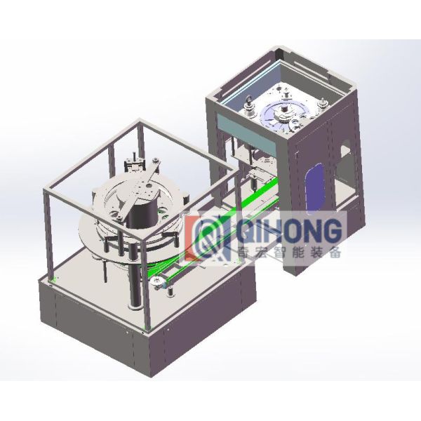 QH712A-04B Thick Sauce Automatic Filling And Sealing Machine, 150cans/Min-250cans/Min