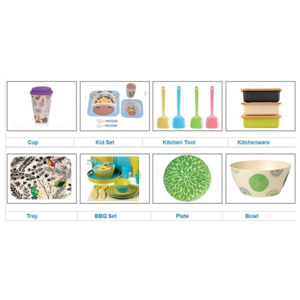 Super Man Style Children'S Bamboo Dinnerware Irregular Shape Unbreakable And Durable