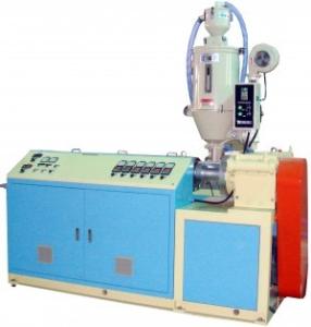 PE / PPR Plastic Pipe Making Machines , Single Plastic Extrusion Machine