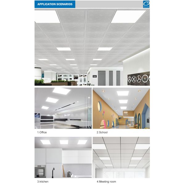 Indoor 50000 Hrs 600x600 60w Flat Panel LED Ceiling Lights