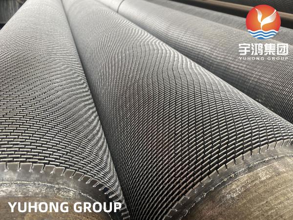 Quality Welded Helical Serrated Fin Tubes  HFW Fin Tube For Per Heating Application for sale