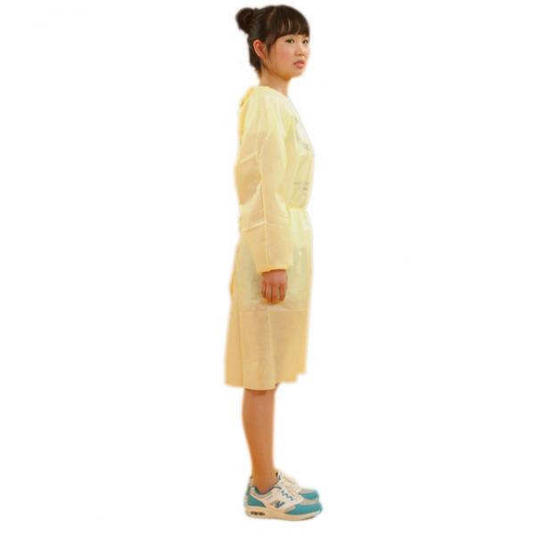 Easy Removal Disposable Protective Suit Long Sleeve ISO13485 Approved