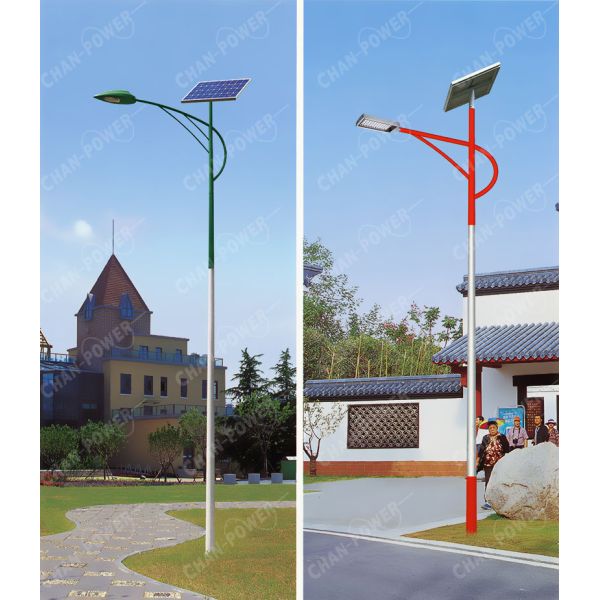 60 Watt Outdoor Solar Garden Lights , Led Solar Street Lamp Flux 8100lm