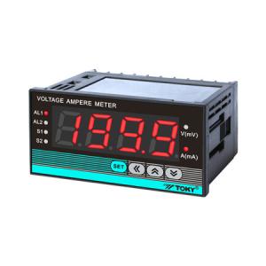 China DL Series 4Digits Panel meter Voltage Amperage Meter 0.5%FS LED Display wholesale
