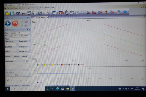 ASTM D4728 Vibration Testing System For Shipping Container Durability