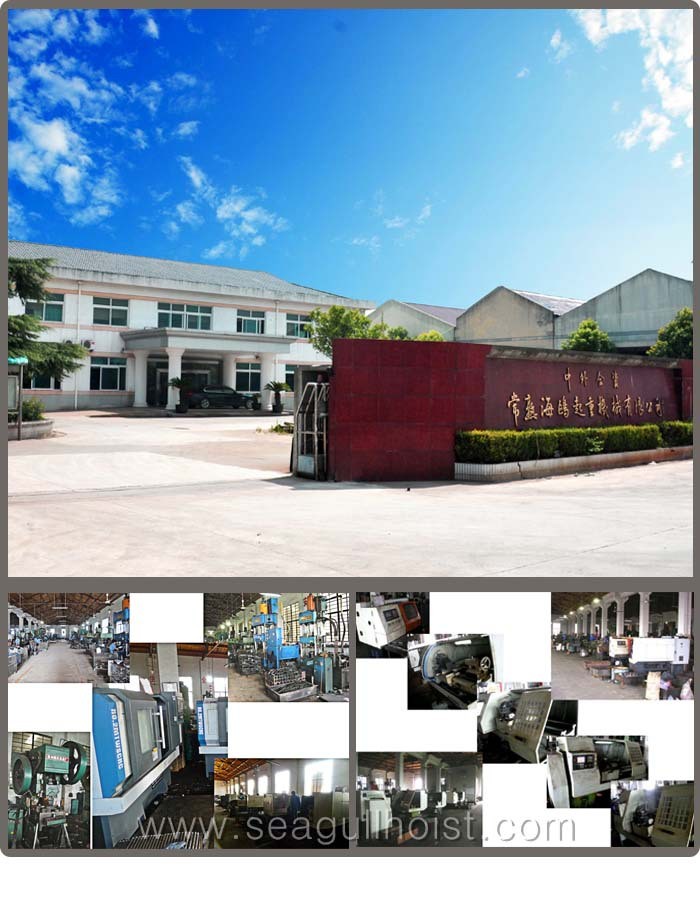 5.4T Manual Wire Rope Pulling Hoist Lifting Height 20m For Warehouse