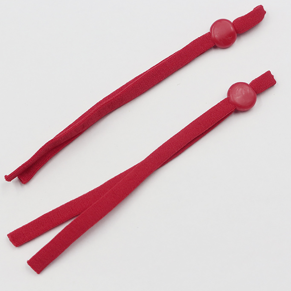 High Quality 5mm String Cord Face Cover Ear Loop Adjustment Buckle Elastic Earloop Rope