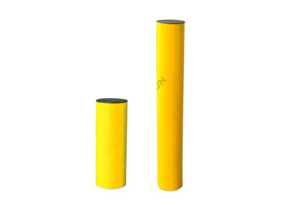 Quality yellow Elastic Poly Flex Bollard Multifunctional highly visible for sale