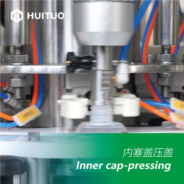 Linear Rotary Pump Spray Trigger Capping Machine for Liquid Soap Detergent Filling