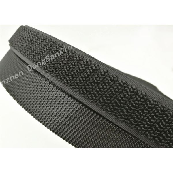 Lightweight Dirty Resistance Hook And Loop Tape Mixed Material 25 Meter / Roll