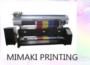 China Digital Mimaki Textile Printer 1600mm Max Materials Width Connect With Computer wholesale