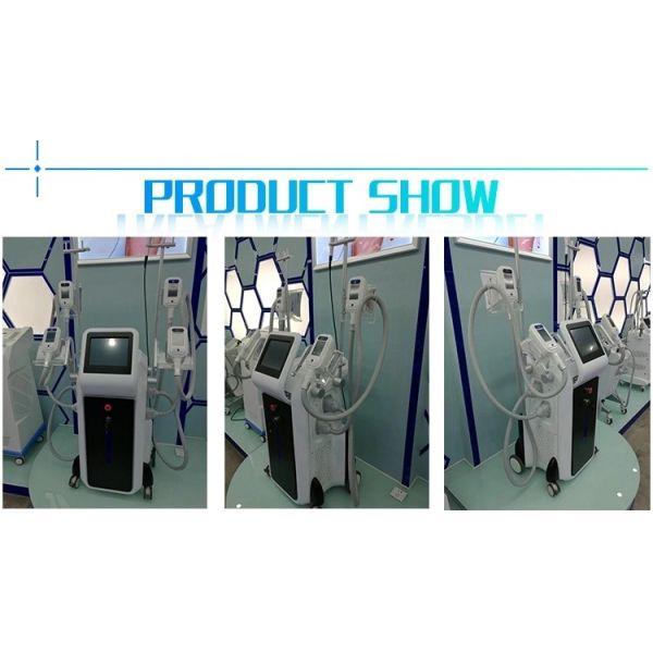 Nubway hot sale 4 treatment handles cool slimming kryolipolyse cool tech cool lipo fat freezing machine