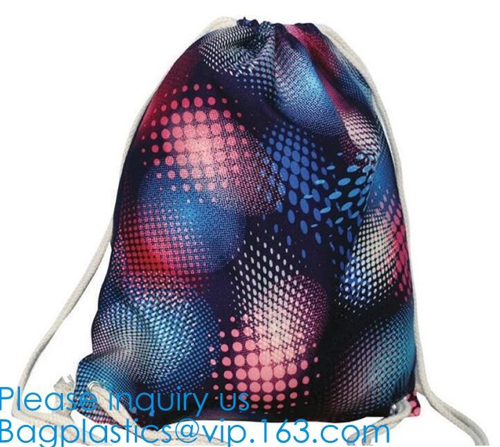 Custom Drawstring Bag/ Promotional drawstring backpack/Polyester Drawstring Bag,Custom 190T 210T 210d polyester backpack