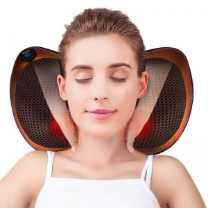 China Relaxation Shiatsu Massage Pillow Simple Operation With Automatic Overheating Protection wholesale