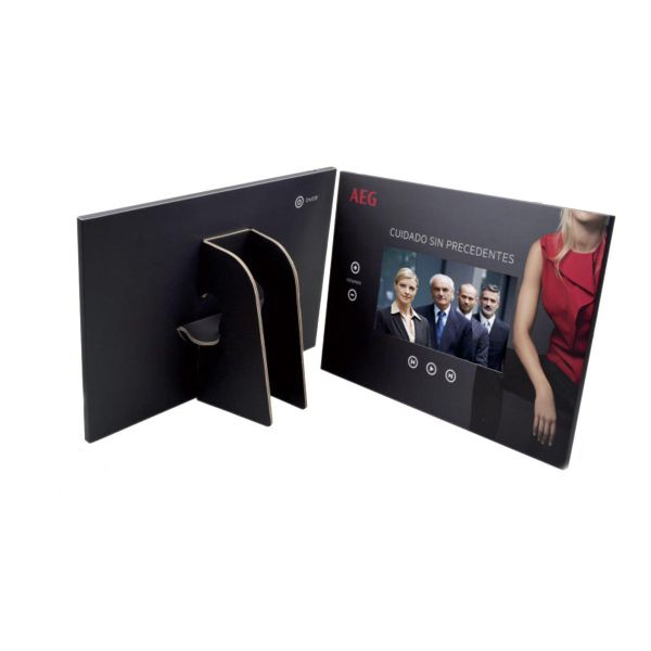 Innovative CDU(counter display unit) with HD screen video player, 10 inch counter video display instore video display