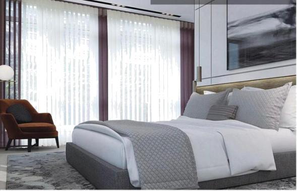 Quality New design Alexa voice control tuya platform motorized vertical Shangri-la blinds with Smart home system app for sale