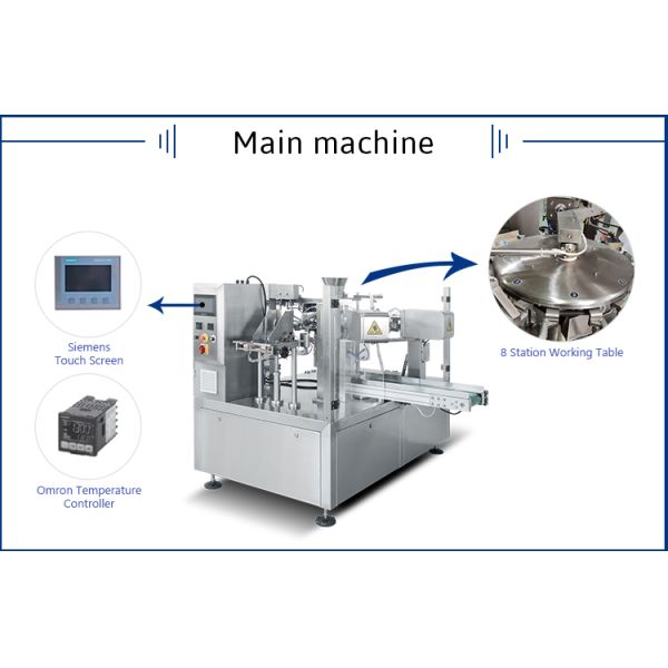 Self Supporting Stand Up Pouch Packaging Machine Automatic Packaging Equipment