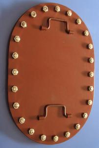 Type B Oval Water Proof Marine Steel And Stainless Steel Manhole Covers For Ships