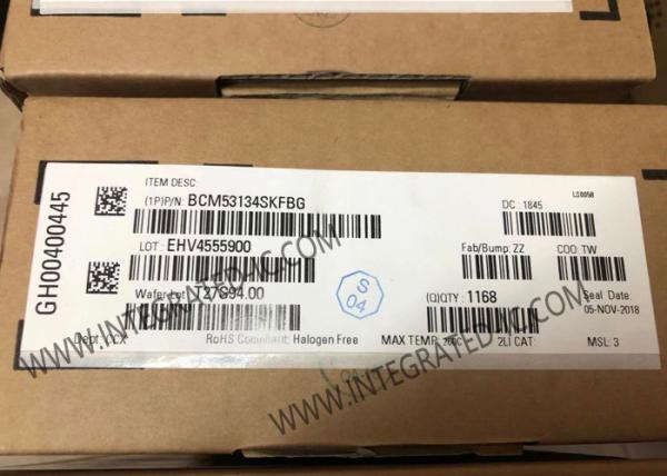 Quality BCM53134SKFBG Ethernet IC Six-Port Ultra Low-Power Gigabit Ethernet Switch for sale