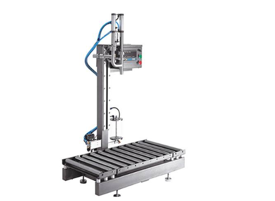 220 V Semi Automatic Oil Filling Machine Weighing Type For Paint Epoxy