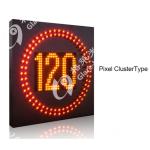 Traffic Solar Powered Customized Size Radar Led Speed Limit Sign on Highway