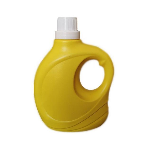 Quality HDPE Plastic Laundry Detergent Bottles Recyclable 4L Empty Container for sale