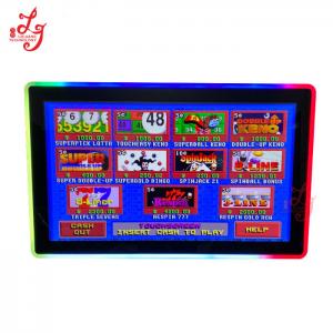 China 23.6 Inch PCAP Touch Screen With LED Lights For POG LOL Machine RouIette Games wholesale