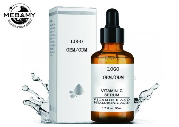 Quality OEM Vitamin C Brightening Serum With Hyaluronic Acid Filling Fine Lines & Wrinkles for sale