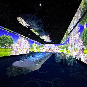 China Digital Mapping Hall Immersive Wall Projection Experience Immersive Projector wholesale