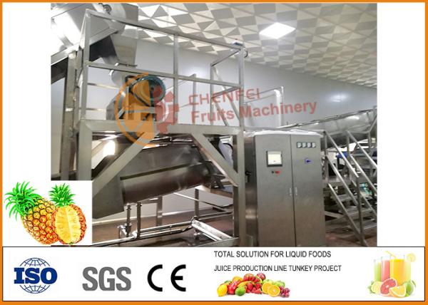 Quality Concentrate Pineapple processing line / Pineapple Juice Production Line for sale