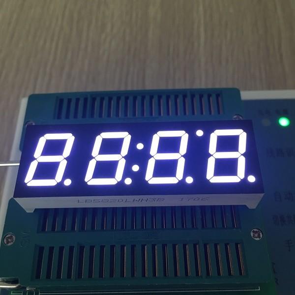 Ultra White 0.56" 4 Digit LED Clock Display Common Cathode For Digital Clock